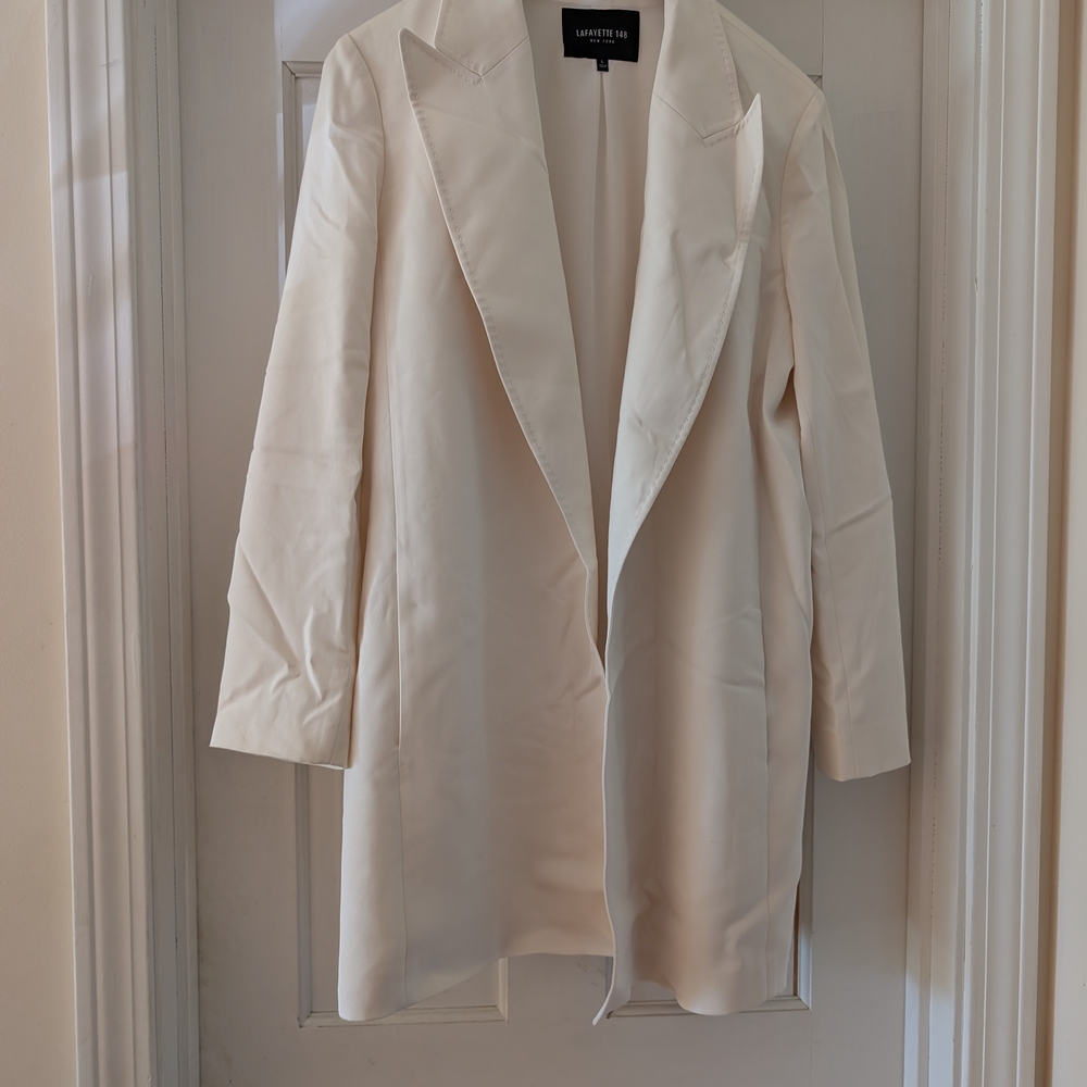 Lafayette 148 Silk Blazer